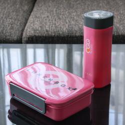 樂(lè)美飯盒水杯套裝