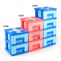 積木小層柜（正方2小、3