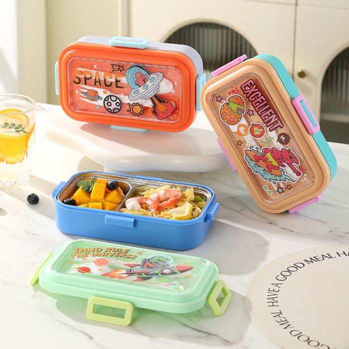 星樂(lè)卡通便當(dāng)盒PP款780ml/不銹鋼款500ml